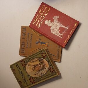 Set of 3 vintage hardcover books